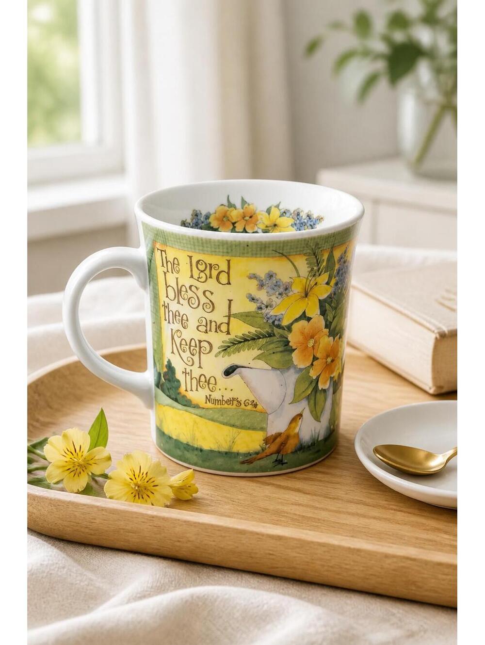 Dunoon The Lord Bless Thee Mug w Box Beth Yarbrough